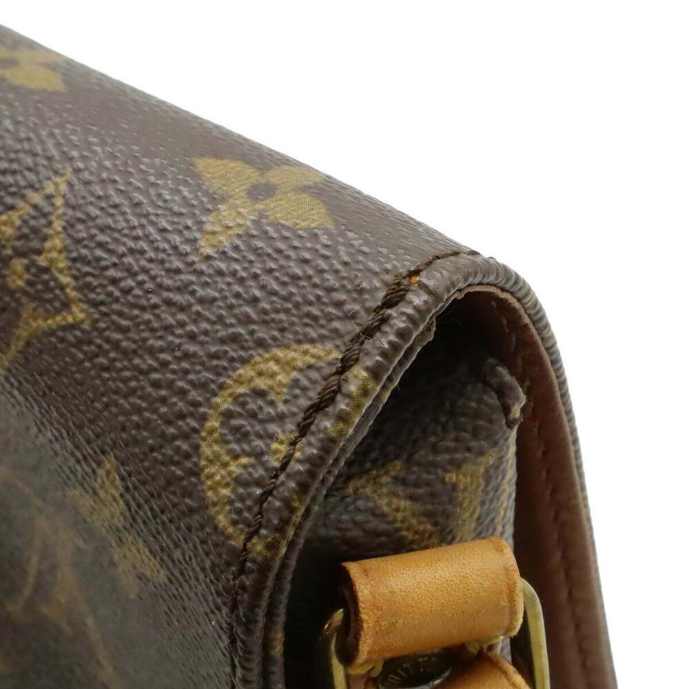LOUIS VUITTON Brown Monogram Pochette Shoulder Bag - Picture 9 of 10